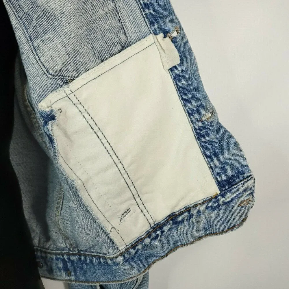 Vintage 80s Levis Trucker Denim Jean Jacket M USA